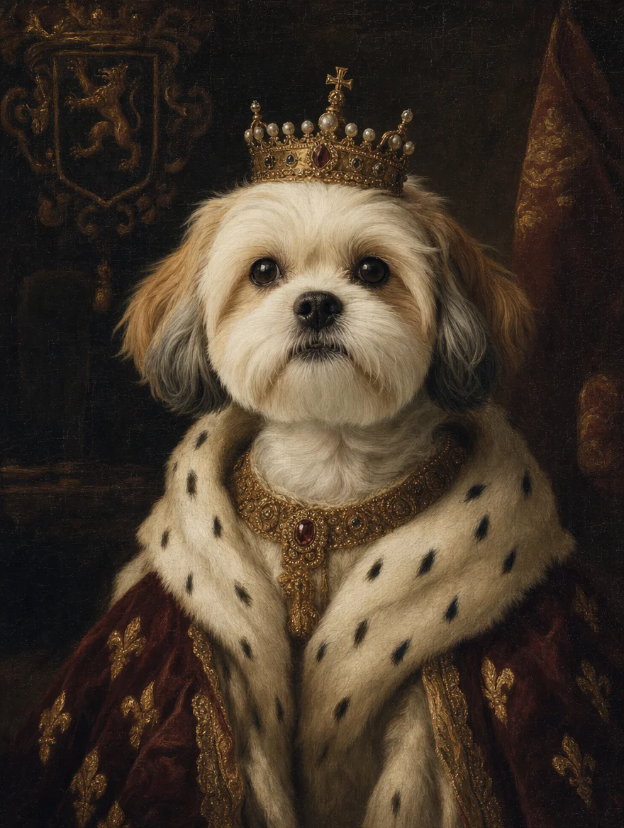 Pet Royal Portrait β after